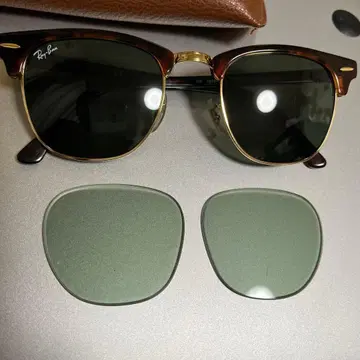 Ray-Ban RB 3016 CLUBMASTER 교체 렌즈 포함