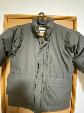 THE NORTH FACE 다크 그린 다운 자켓