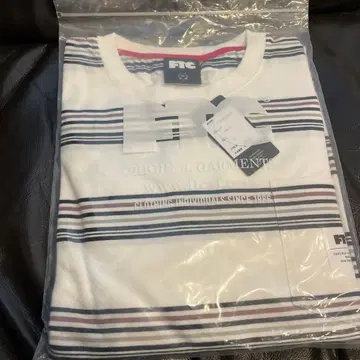 FTC 화이트 스트라이프 롱티 셔츠 XL