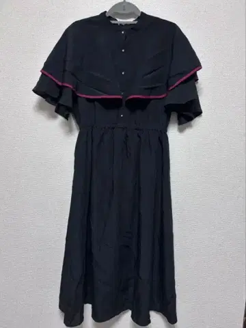 axes femme 망토 옷깃 원피스 고딕