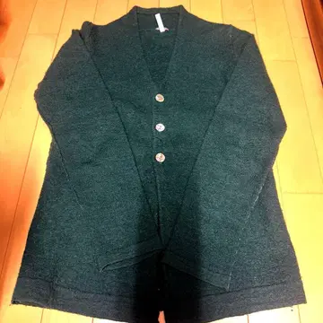 Classic body 팔라스 팰리스 취급 다크 그린 가디건