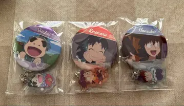 닌타마 란타로 참 포함 캔뱃지