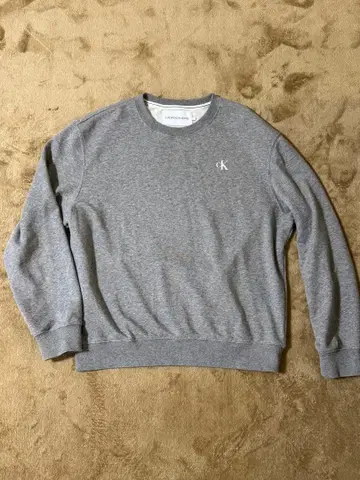 새상품급! Calvin Klein 그레이 맨투맨 L 사이즈