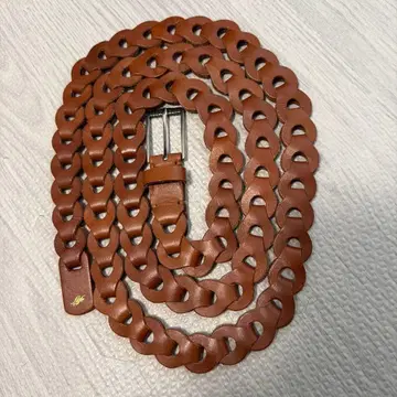 Llife LEATHER CHAIN BELT SIENNA/ F