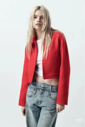 자라 텍스처 자켓 S 사이즈