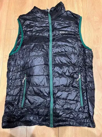 AIGLE 다운 베스트 T-KITpro 블랙