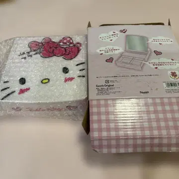 헬로키티 수납 박스 거울 포함 핸드폰 미스트
