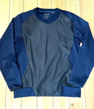 TaylorMade 네이비 V넥 긴팔 자켓