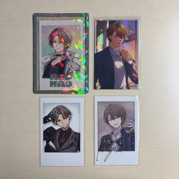 카가미 하야토 폴라로이드풍 카드 카드 케이스 비주얼 카드