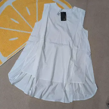 새상품 Aga 상의 비대칭 화이트 스콧 클럽 계열 야마다야