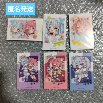 파루 x 네네 복권 애니메이트 네네마루 폴라로이드풍 카드