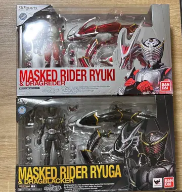 가면라이더 류우키 S.H 피규아트 류우가 드래그레더 드래그블래커
