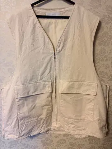 WYM 화이트 베스트 free 미사용 새상품