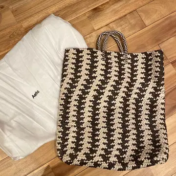 Aeta 뜨개질 토트백 슈퍼 에이 마켓 별주