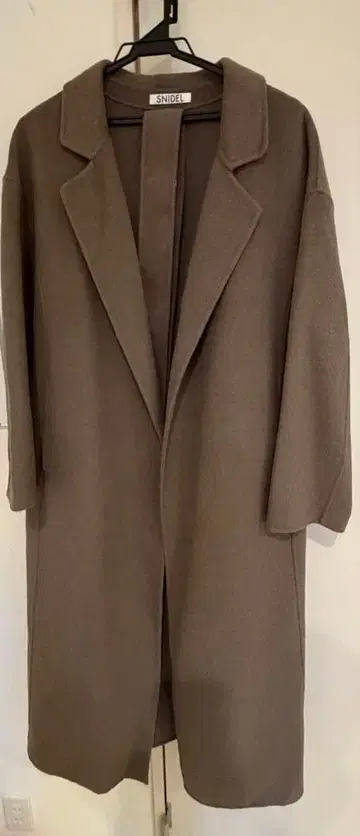 SNIDEL 브라운 롱 코트 1 사이즈