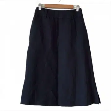 Margaret Howell 롱 스커트 네이비 컬러
