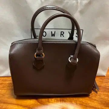 DISCOAT 디스코트 가방 숄더백 갈색 브라운 팔크로