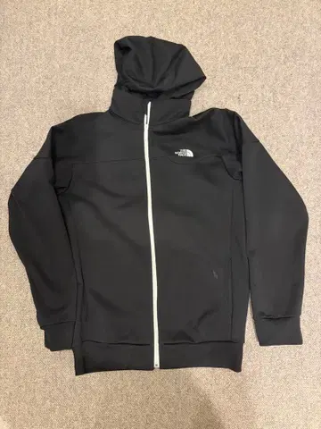 The North Face 블랙 풀 집업 후드티
