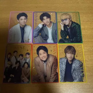 WEST. 남자 카드 낱개 판매 가능