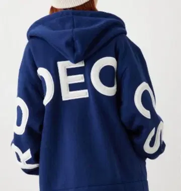 로데오 크라운 보아 지퍼 후드티 로고