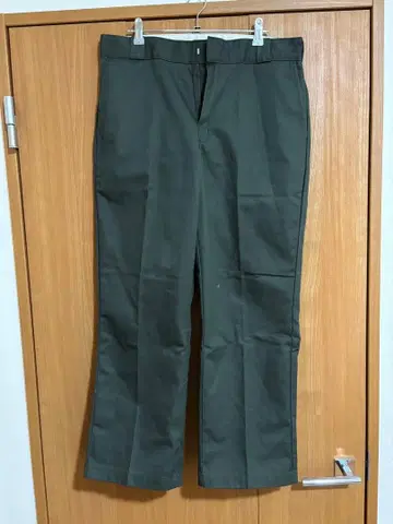 디키즈 874 오리지널 핏 그린 워크 팬츠 33인치