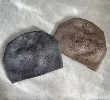 키티 호리에 니트 모자 y2k