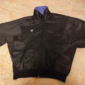 나일론 집업 자켓 블랙