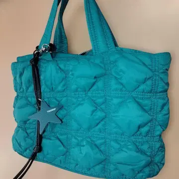 TRIDEEP 참 포함 숄더백 2WAY 그린