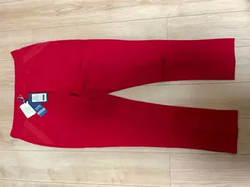 muta 빨간색 슬림핏 골프 팬츠 택 포함 새상품