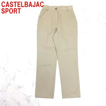 A7085 까스텔바작 스포츠 치노 팬츠 스트레이트 면 베이지 7
