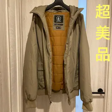 VOLCOM (볼컴) 후드 부착 자켓 카키색 인기