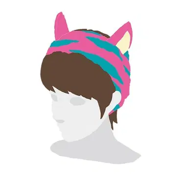 세카오와 헤어밴드 가루루 미개봉 새상품