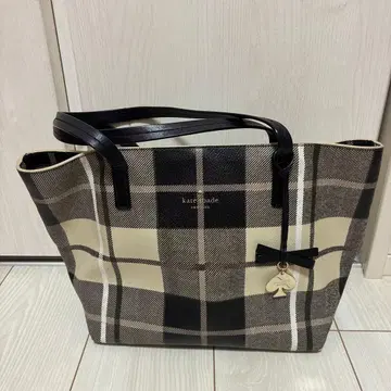 케이트 스페이드 체크 무늬 숄더백