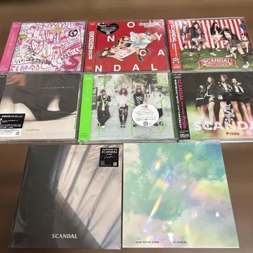 [ 미개봉 새상품 ] SCANDAL CD 세트 묶음 판매