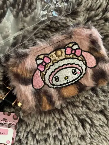 산리오 마이멜로디 표범 무늬 키케이스