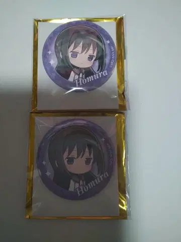 아케미 호무라 Links Cafe 캔뱃지 마도카 마기카 마도마기