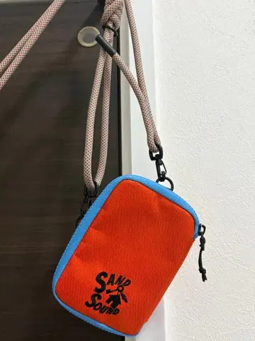 SAND SOUND 파우치 오렌지/블루