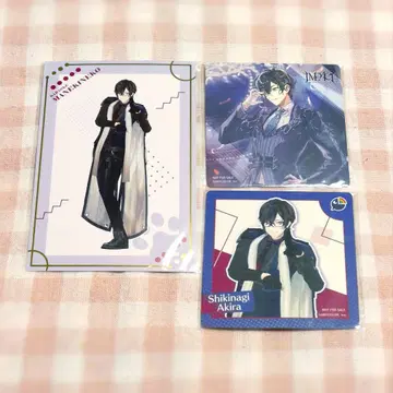 시즈나기 아키라 VOLTACTION IMPACT 마네키네코 카드 코스터