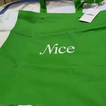 nice weather SIGNATURE TOTE BAG 그린