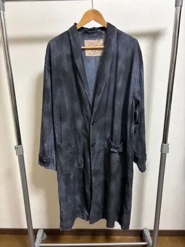 RESURRECTION 리자렉션 남성용 데미지 가공 가디건 코트