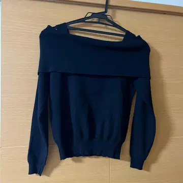 [새상품급] Mystrada 마이 스트라다 니트 스웨터 블랙