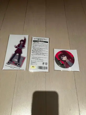 걸즈 밴드 클라이 복권 메이트 이세리 니나 아크릴 스탠드 캔뱃지 키링