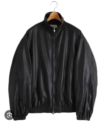 YOKE LEATHER TRAINING JACKET