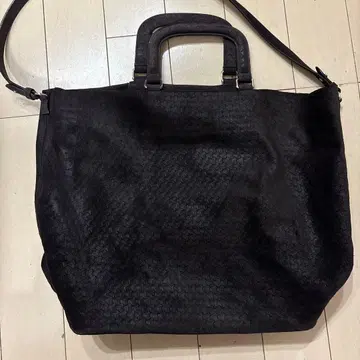 질 샌더 JII SANDER 스웨이드 토트백 2WAY 브라운