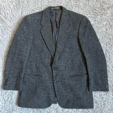해리스 트위드 헤링본 테일러드 자켓