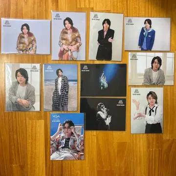 오오모리 모토키 포토 카드 젠진 하라주쿠 11장