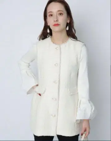 Arpege story 트위드 페플럼 베스트