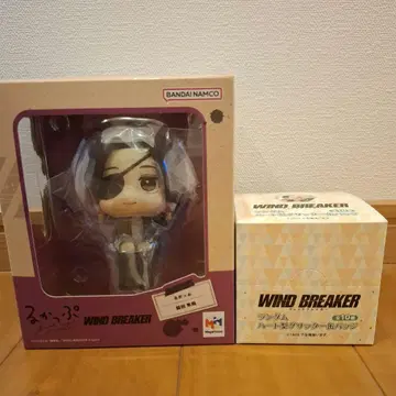 소방 WIND BREAKER 룩업 윈브레 하트형 캔뱃지