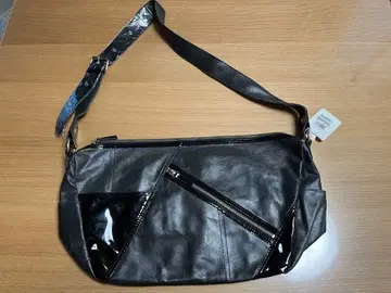 미사용 BOYCOTT 보이콧 블랙 숄더백 남성용