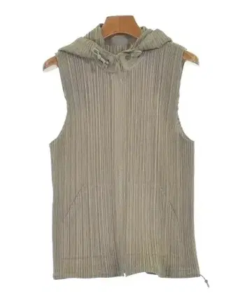 플리츠 플리즈 베스트 여성용